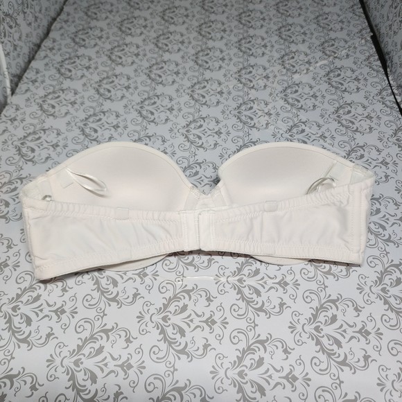 Maidenform One Fabulous Fit strapless bra 34B White - Picture 2 of 4